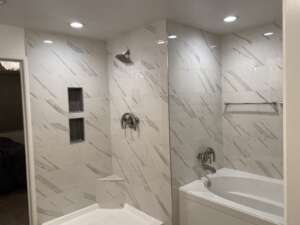Bathroom with bathtub