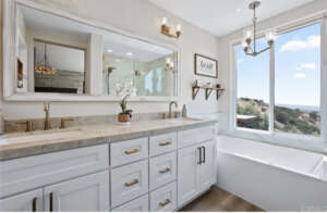 White Bathroom Countertop
